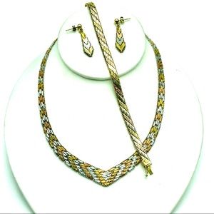 💛💛 fabulous 80s jewelry set 💛💛